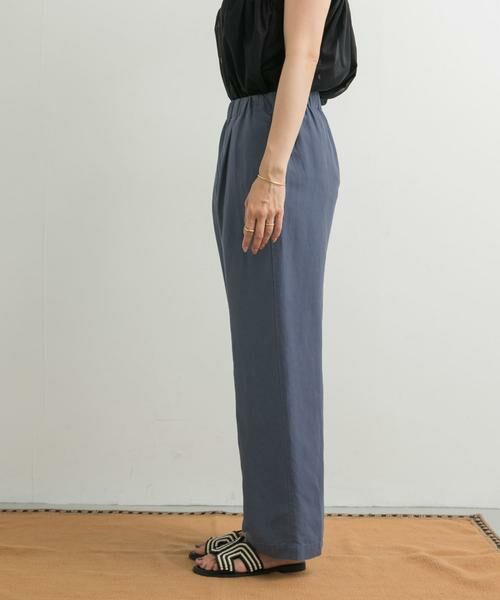 URBAN RESEARCH DOORS / アーバンリサーチ ドアーズ その他パンツ | リネン混イージーパンツ | 詳細23