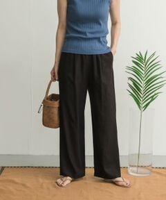 URBAN RESEARCH DOORS / アーバンリサーチ ドアーズ その他パンツ | リネンレーヨンイージーパンツ