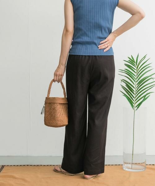 URBAN RESEARCH DOORS / アーバンリサーチ ドアーズ その他パンツ | リネンレーヨンイージーパンツ | 詳細27