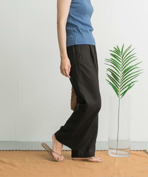 URBAN RESEARCH DOORS / アーバンリサーチ ドアーズ その他パンツ | リネンレーヨンイージーパンツ | 詳細28