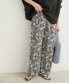 URBAN RESEARCH DOORS / アーバンリサーチ ドアーズ その他パンツ | 『イージーケア/接触冷感』フラワープリントイージーパンツ