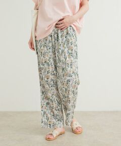URBAN RESEARCH DOORS / アーバンリサーチ ドアーズ その他パンツ | 『イージーケア/接触冷感』フラワープリントイージーパンツ