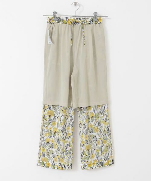 URBAN RESEARCH DOORS / アーバンリサーチ ドアーズ その他パンツ | 『イージーケア/接触冷感』フラワープリントイージーパンツ | 詳細29