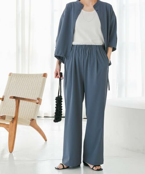 URBAN RESEARCH DOORS / アーバンリサーチ ドアーズ その他パンツ | 『仁村紗和さん着用』『UR TECH』サマシェアストレートイージーパンツ | 詳細1