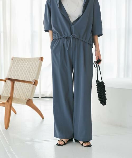 URBAN RESEARCH DOORS / アーバンリサーチ ドアーズ その他パンツ | 『仁村紗和さん着用』『UR TECH』サマシェアストレートイージーパンツ | 詳細2