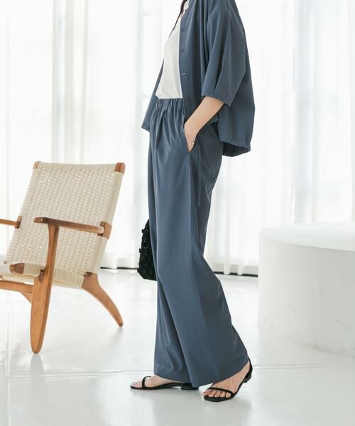 URBAN RESEARCH DOORS / アーバンリサーチ ドアーズ その他パンツ | 『仁村紗和さん着用』『UR TECH』サマシェアストレートイージーパンツ | 詳細3