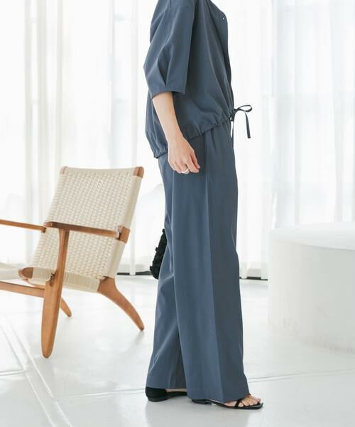 URBAN RESEARCH DOORS / アーバンリサーチ ドアーズ その他パンツ | 『仁村紗和さん着用』『UR TECH』サマシェアストレートイージーパンツ | 詳細7