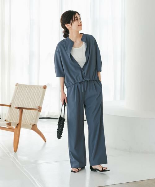 URBAN RESEARCH DOORS / アーバンリサーチ ドアーズ その他パンツ | 『仁村紗和さん着用』『UR TECH』サマシェアストレートイージーパンツ | 詳細9