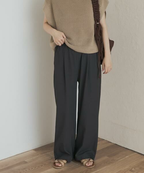 URBAN RESEARCH DOORS / アーバンリサーチ ドアーズ その他パンツ | 『仁村紗和さん着用』『UR TECH』サマシェアストレートイージーパンツ | 詳細30