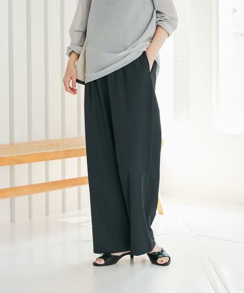 URBAN RESEARCH DOORS / アーバンリサーチ ドアーズ その他パンツ | 『仁村紗和さん着用』『UR TECH』サマシェアストレートイージーパンツ | 詳細21