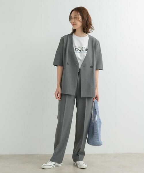 URBAN RESEARCH DOORS / アーバンリサーチ ドアーズ その他パンツ | 『UR TECH DRYLUXE』センタープレスストレートパンツ | 詳細11