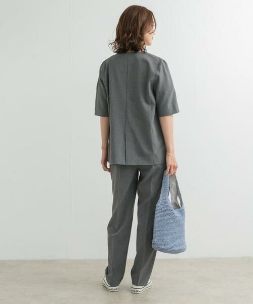 URBAN RESEARCH DOORS / アーバンリサーチ ドアーズ その他パンツ | 『UR TECH DRYLUXE』センタープレスストレートパンツ | 詳細13