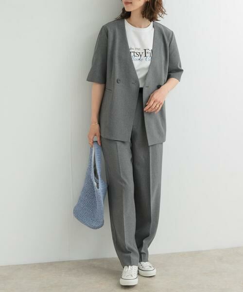 URBAN RESEARCH DOORS / アーバンリサーチ ドアーズ その他パンツ | 『UR TECH DRYLUXE』センタープレスストレートパンツ | 詳細14