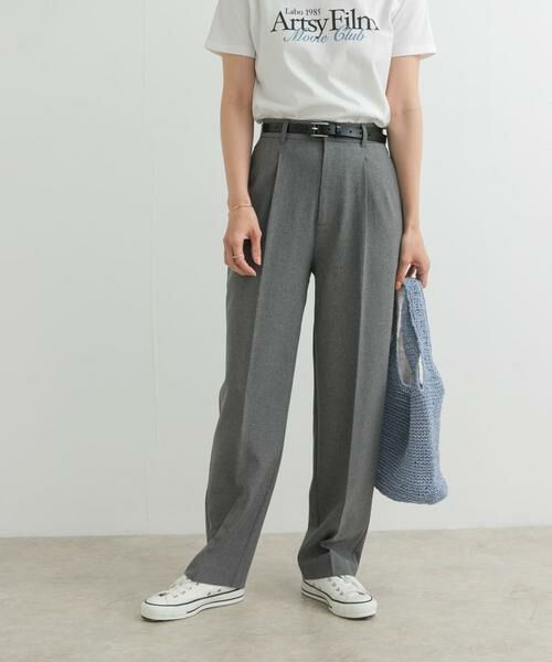 URBAN RESEARCH DOORS / アーバンリサーチ ドアーズ その他パンツ | 『UR TECH DRYLUXE』センタープレスストレートパンツ | 詳細2