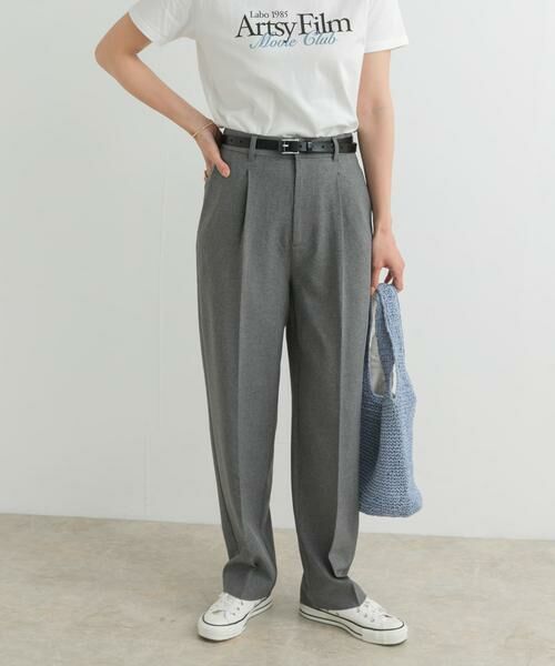 URBAN RESEARCH DOORS / アーバンリサーチ ドアーズ その他パンツ | 『UR TECH DRYLUXE』センタープレスストレートパンツ | 詳細8