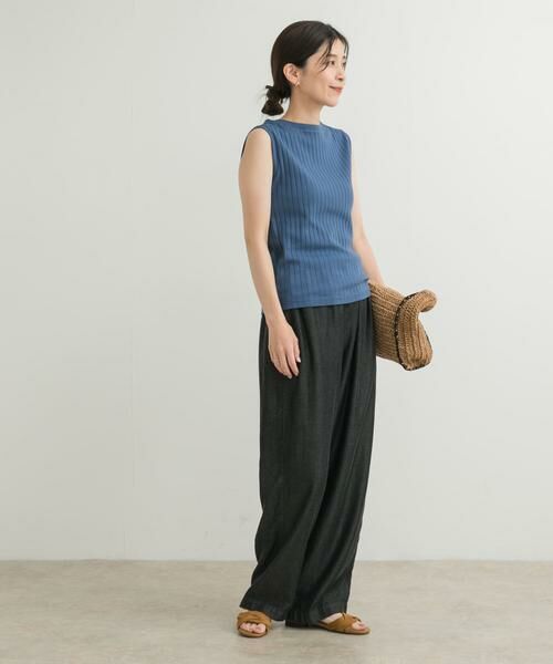 URBAN RESEARCH DOORS / アーバンリサーチ ドアーズ デニムパンツ | リヨセルデニムイージーパンツ | 詳細30