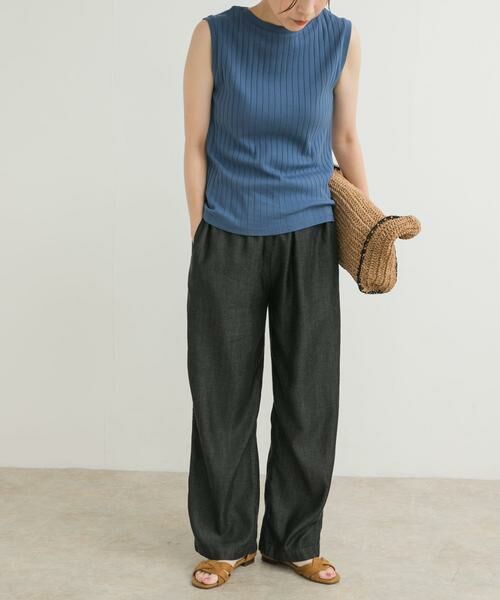 URBAN RESEARCH DOORS / アーバンリサーチ ドアーズ デニムパンツ | リヨセルデニムイージーパンツ | 詳細22