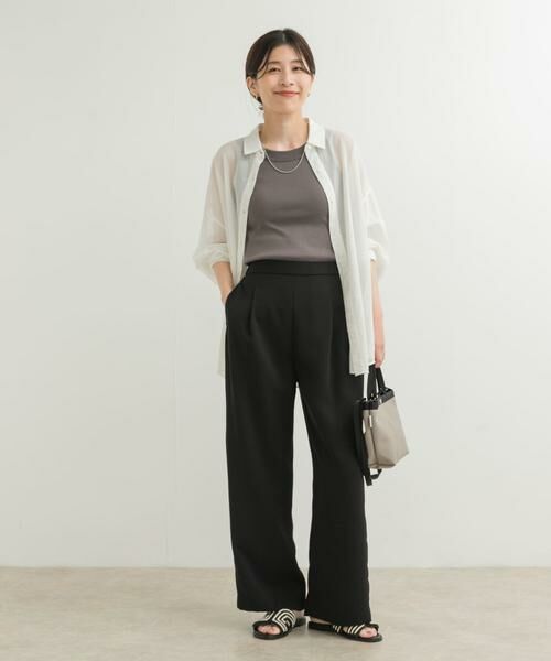 URBAN RESEARCH DOORS / アーバンリサーチ ドアーズ その他パンツ | 『速乾/UVカット/接触冷感』ドライクロスイージーパンツ | 詳細10