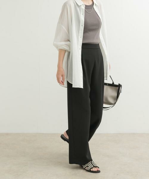 URBAN RESEARCH DOORS / アーバンリサーチ ドアーズ その他パンツ | 『速乾/UVカット/接触冷感』ドライクロスイージーパンツ | 詳細6