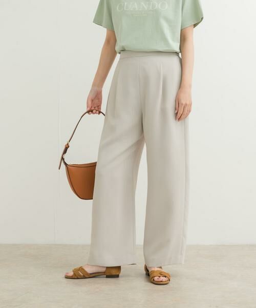 URBAN RESEARCH DOORS / アーバンリサーチ ドアーズ その他パンツ | 『速乾/UVカット/接触冷感』ドライクロスイージーパンツ | 詳細19