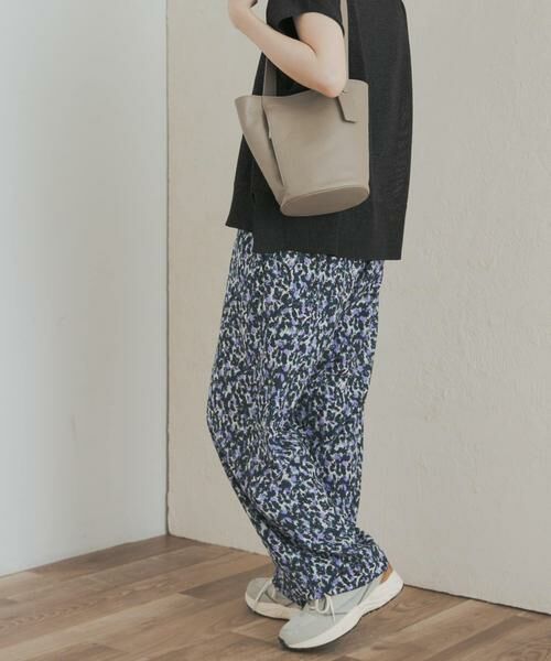 URBAN RESEARCH DOORS / アーバンリサーチ ドアーズ その他パンツ | 『接触冷感/吸水速乾/イージーケア』フラワープリントドライタッチリラックスパンツ | 詳細2