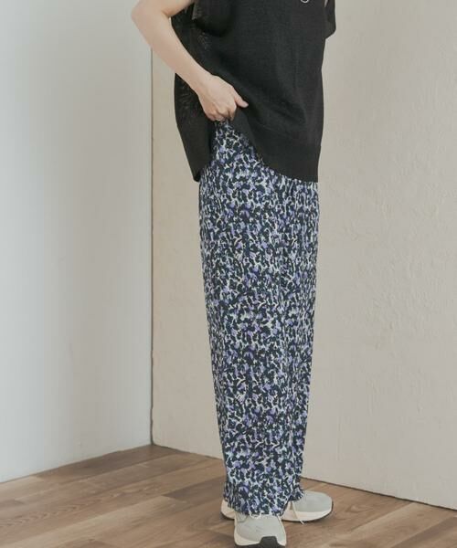 URBAN RESEARCH DOORS / アーバンリサーチ ドアーズ その他パンツ | 『接触冷感/吸水速乾/イージーケア』フラワープリントドライタッチリラックスパンツ | 詳細4