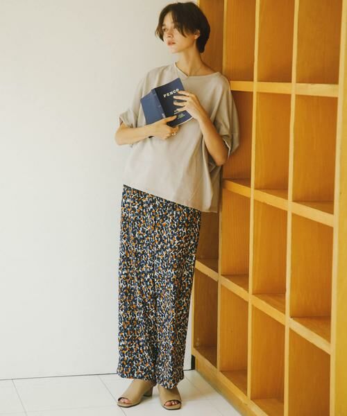 URBAN RESEARCH DOORS / アーバンリサーチ ドアーズ その他パンツ | 『接触冷感/吸水速乾/イージーケア』フラワープリントドライタッチリラックスパンツ | 詳細10