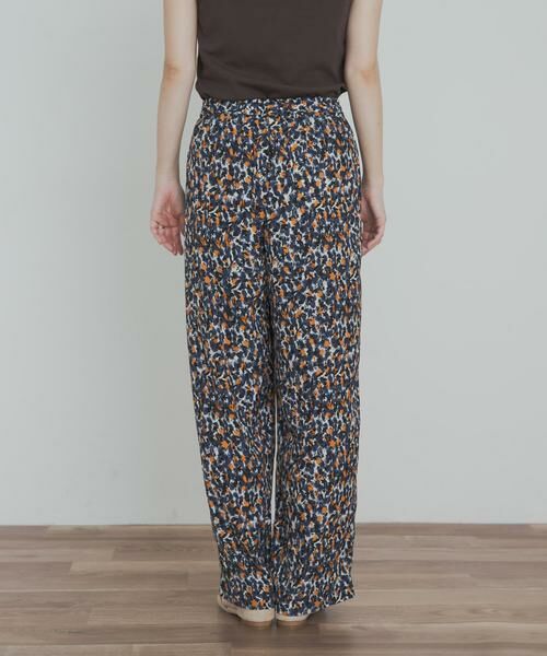 URBAN RESEARCH DOORS / アーバンリサーチ ドアーズ その他パンツ | 『接触冷感/吸水速乾/イージーケア』フラワープリントドライタッチリラックスパンツ | 詳細19