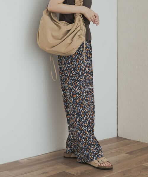 URBAN RESEARCH DOORS / アーバンリサーチ ドアーズ その他パンツ | 『接触冷感/吸水速乾/イージーケア』フラワープリントドライタッチリラックスパンツ | 詳細14