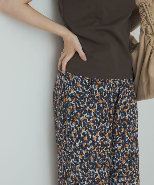 URBAN RESEARCH DOORS / アーバンリサーチ ドアーズ その他パンツ | 『接触冷感/吸水速乾/イージーケア』フラワープリントドライタッチリラックスパンツ | 詳細15