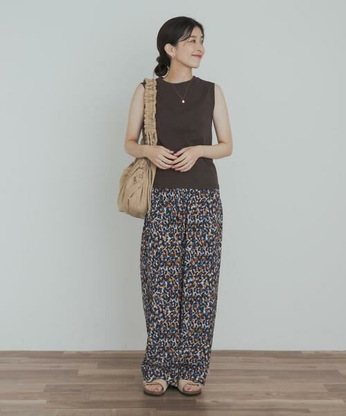 URBAN RESEARCH DOORS / アーバンリサーチ ドアーズ その他パンツ | 『接触冷感/吸水速乾/イージーケア』フラワープリントドライタッチリラックスパンツ | 詳細16