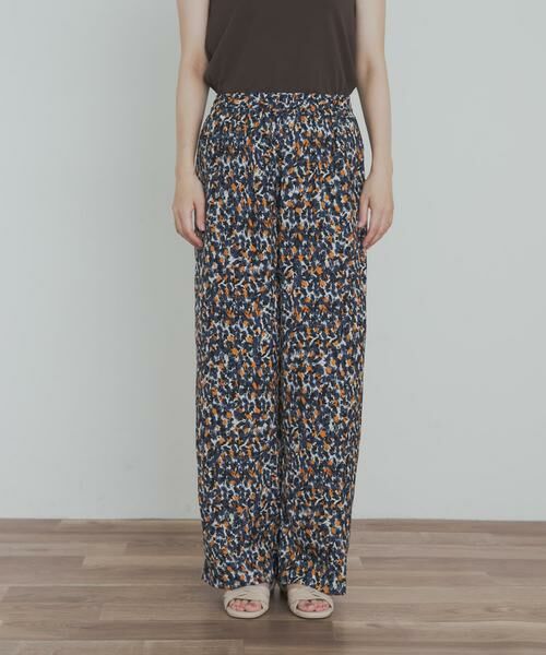 URBAN RESEARCH DOORS / アーバンリサーチ ドアーズ その他パンツ | 『接触冷感/吸水速乾/イージーケア』フラワープリントドライタッチリラックスパンツ | 詳細17