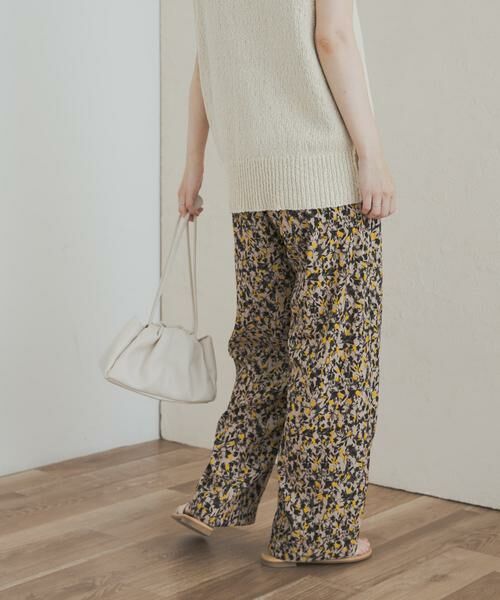 URBAN RESEARCH DOORS / アーバンリサーチ ドアーズ その他パンツ | 『接触冷感/吸水速乾/イージーケア』フラワープリントドライタッチリラックスパンツ | 詳細29