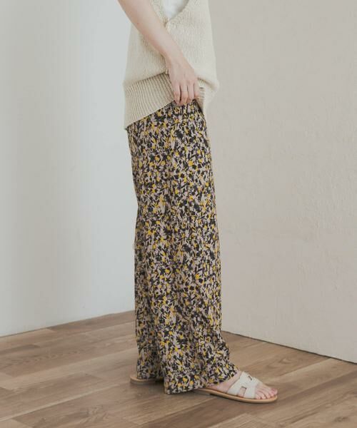 URBAN RESEARCH DOORS / アーバンリサーチ ドアーズ その他パンツ | 『接触冷感/吸水速乾/イージーケア』フラワープリントドライタッチリラックスパンツ | 詳細30