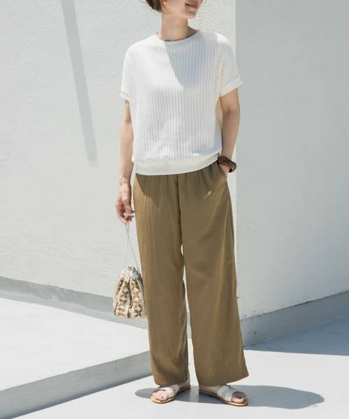 URBAN RESEARCH DOORS / アーバンリサーチ ドアーズ その他パンツ | 『UVカット/接触冷感/吸水速乾』ドライタッチリラックスパンツ | 詳細1