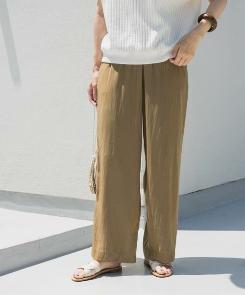 URBAN RESEARCH DOORS / アーバンリサーチ ドアーズ その他パンツ | 『UVカット/接触冷感/吸水速乾』ドライタッチリラックスパンツ | 詳細2