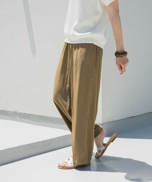 URBAN RESEARCH DOORS / アーバンリサーチ ドアーズ その他パンツ | 『UVカット/接触冷感/吸水速乾』ドライタッチリラックスパンツ | 詳細3