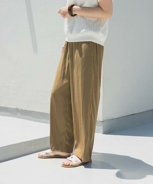 URBAN RESEARCH DOORS / アーバンリサーチ ドアーズ その他パンツ | 『UVカット/接触冷感/吸水速乾』ドライタッチリラックスパンツ | 詳細4