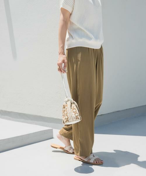 URBAN RESEARCH DOORS / アーバンリサーチ ドアーズ その他パンツ | 『UVカット/接触冷感/吸水速乾』ドライタッチリラックスパンツ | 詳細6