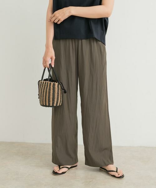 URBAN RESEARCH DOORS / アーバンリサーチ ドアーズ その他パンツ | 『UVカット/接触冷感/吸水速乾』ドライタッチリラックスパンツ | 詳細15