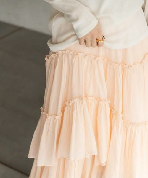 URBAN RESEARCH DOORS / アーバンリサーチ ドアーズ スカート | ランダムティアードスカート | 詳細11