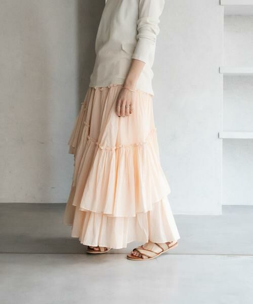 URBAN RESEARCH DOORS / アーバンリサーチ ドアーズ スカート | ランダムティアードスカート | 詳細3