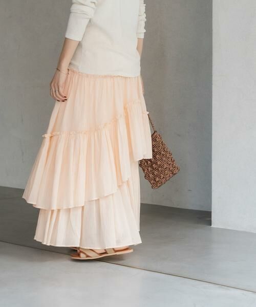 URBAN RESEARCH DOORS / アーバンリサーチ ドアーズ スカート | ランダムティアードスカート | 詳細4