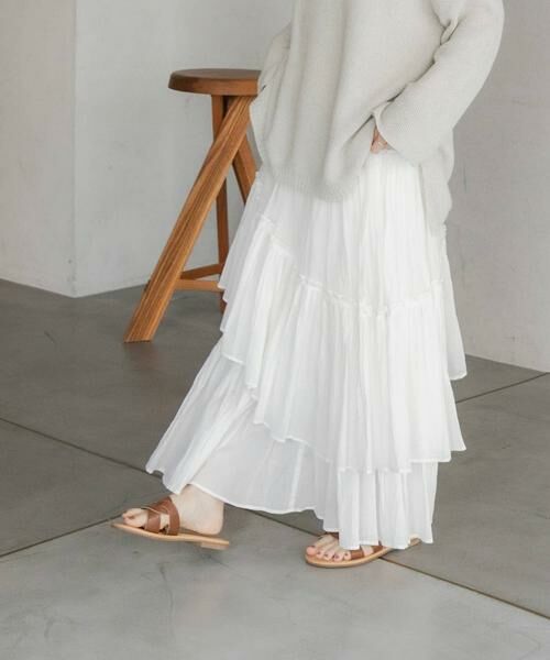 URBAN RESEARCH DOORS / アーバンリサーチ ドアーズ スカート | ランダムティアードスカート | 詳細21
