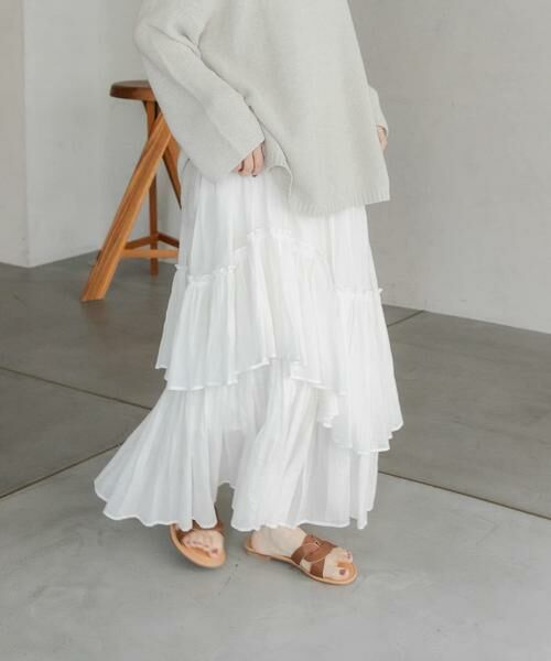 URBAN RESEARCH DOORS / アーバンリサーチ ドアーズ スカート | ランダムティアードスカート | 詳細22