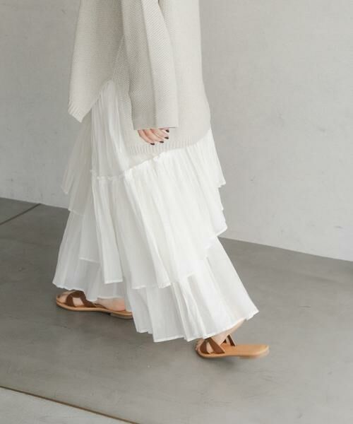 URBAN RESEARCH DOORS / アーバンリサーチ ドアーズ スカート | ランダムティアードスカート | 詳細23