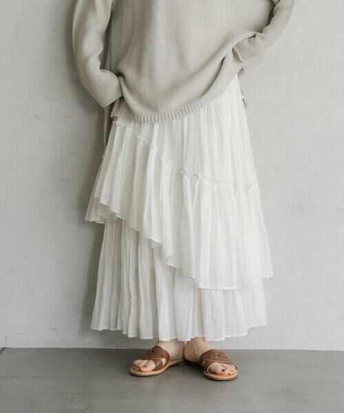 URBAN RESEARCH DOORS / アーバンリサーチ ドアーズ スカート | ランダムティアードスカート | 詳細24