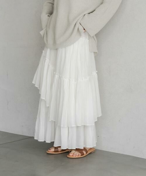 URBAN RESEARCH DOORS / アーバンリサーチ ドアーズ スカート | ランダムティアードスカート | 詳細25