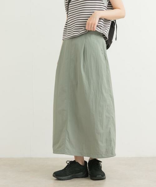 URBAN RESEARCH DOORS / アーバンリサーチ ドアーズ スカート | 撥水フレアスカート | 詳細1
