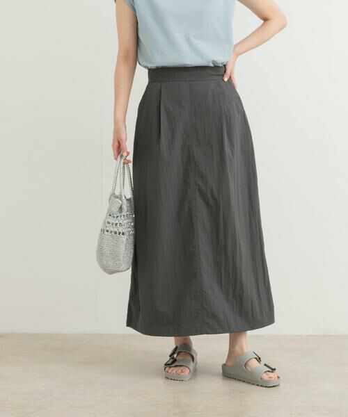 URBAN RESEARCH DOORS / アーバンリサーチ ドアーズ スカート | 撥水フレアスカート | 詳細15